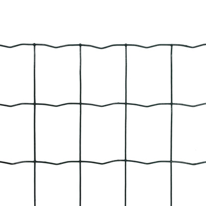 Euro Fence Steel 82ft x 2.6ft Green